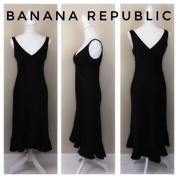 Banana Republic Dresses & Skirts - Banana Republic 100% Silk black dress